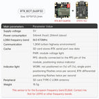 WITMOTION UM982 GNSS Receiver RTK Module ZED-F9P UM980 Sensor GPS BDS GLONASS /Galileo For High Accuracy Drones Positioning