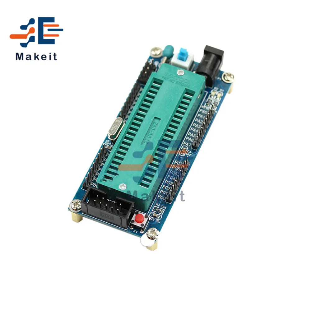 AVR ATMEGA16 Minimum System Board ATmega32 Development Board + USB ISP USBasp Programmer ISP ATTiny 51 Board Module DIY Kits