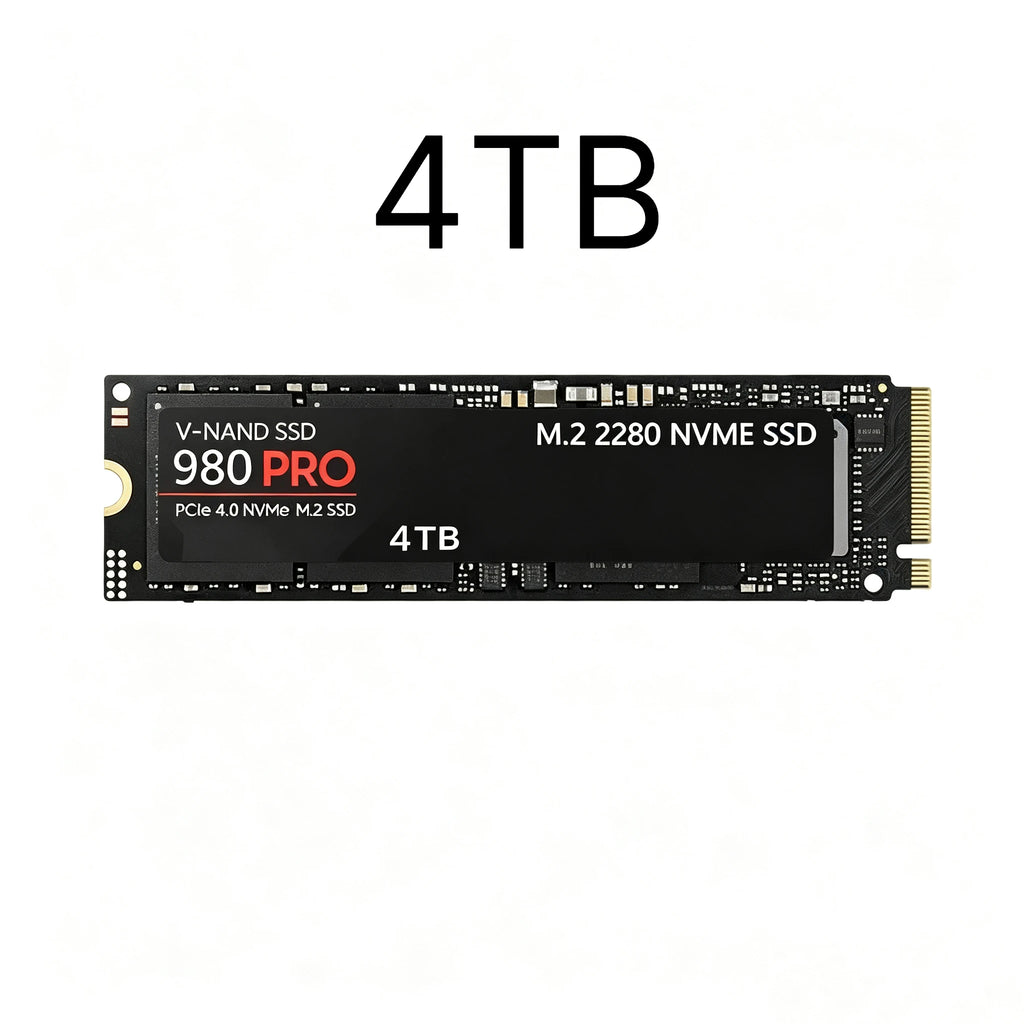 Original 980Pro PCIe Gen4 x4 NVMe M.2 1TB SSD, 3D TLC NAND, 7000MB/s Ultra‑Fast Read Storage Drive for PC and Gaming Laptops