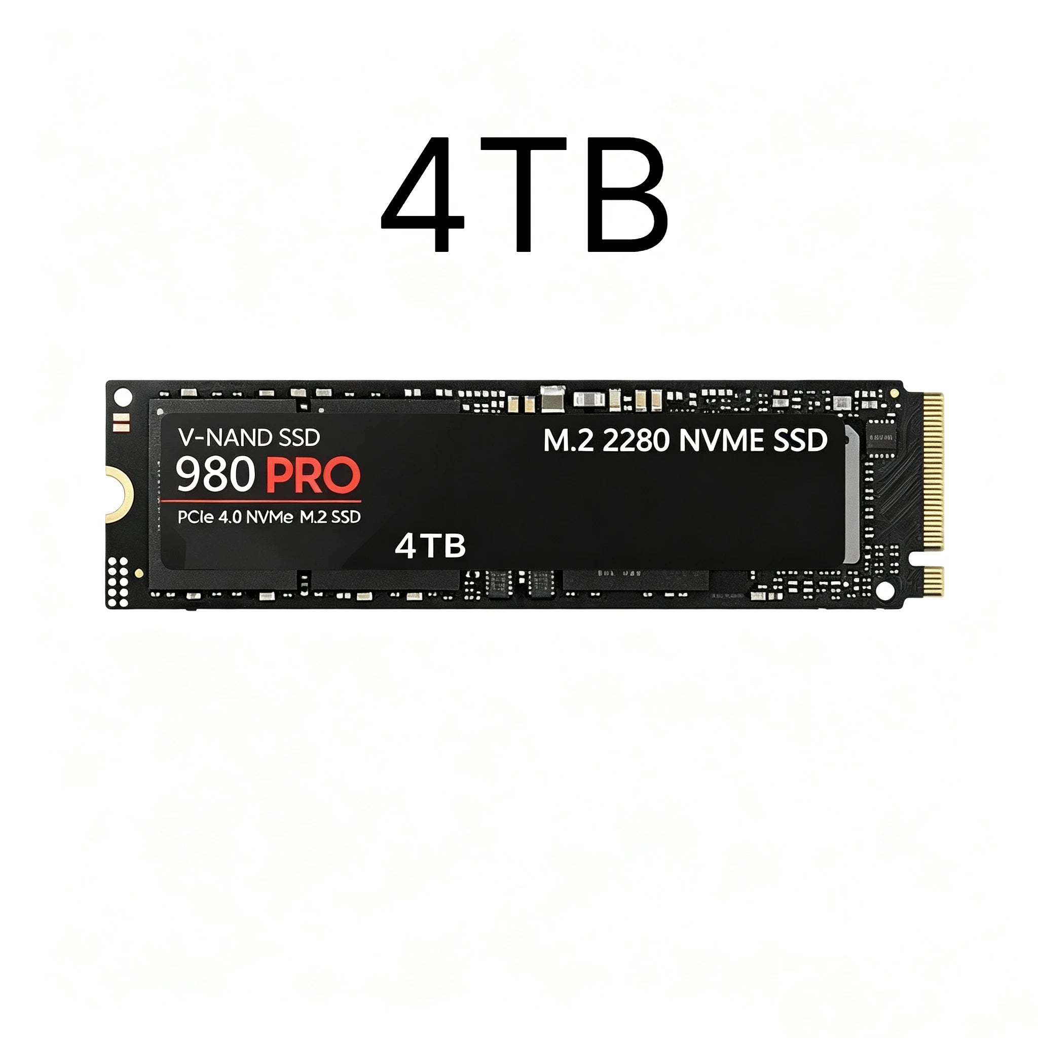 Original 980Pro PCIe Gen4 x4 NVMe M.2 1TB SSD, 3D TLC NAND, 7000MB/s Ultra‑Fast Read Storage Drive for PC and Gaming Laptops