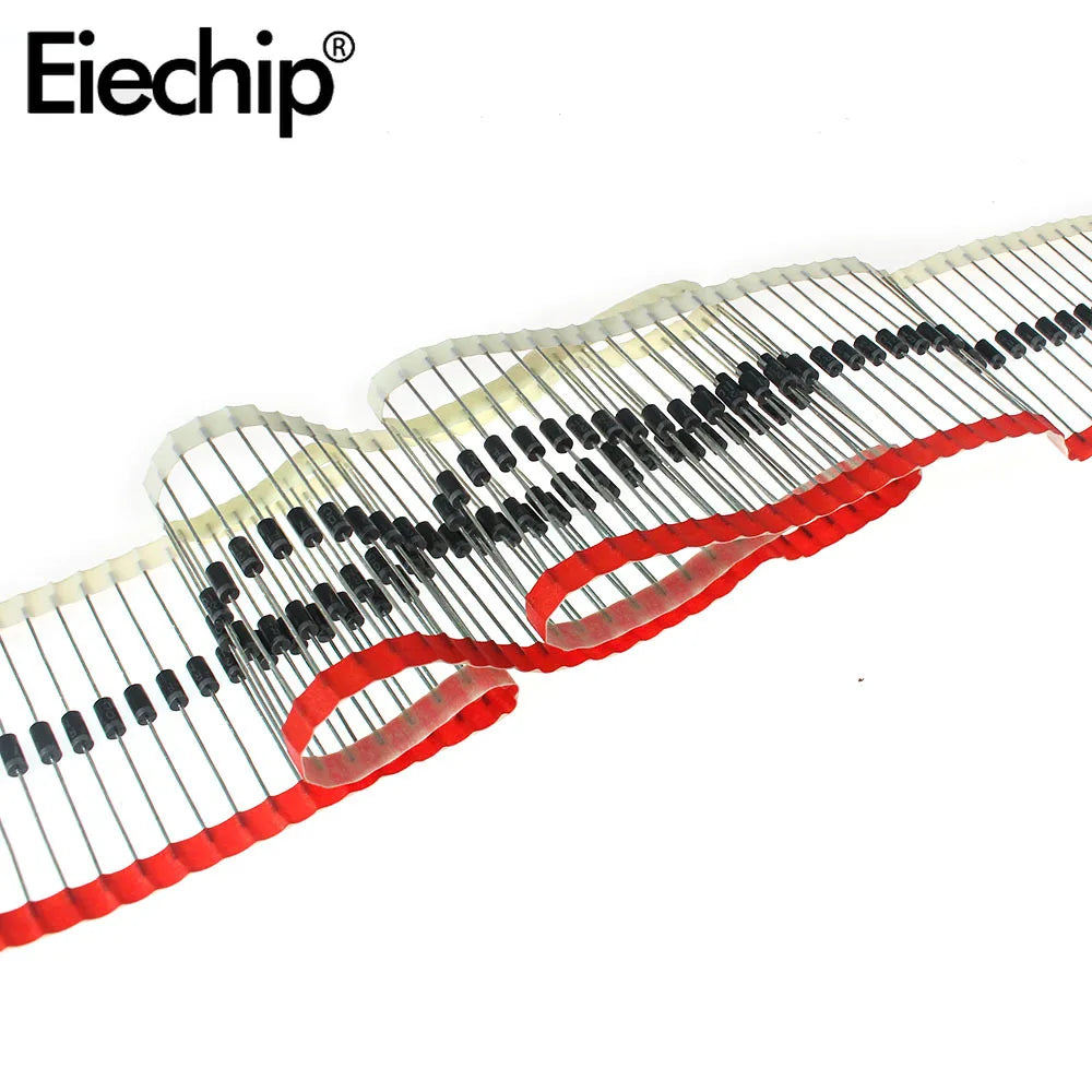 50PCS Diode Rectifier FR107 FR157 FR207 FR307 HER108 UF4007 DO-41 HER208 RL207 DO-15 A-3A 1KV Diodes Electronic Components