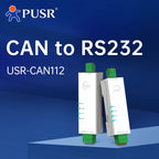 PUSR RS485 RS232 to CAN Bus Converter CAN to Ethernet  Bi-directional Communication Industrial CAN Gateway Modbus RTU USR-CAN114