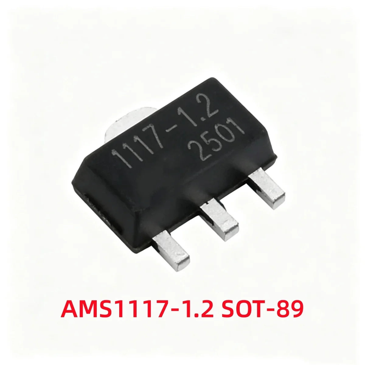 50/100Pcs AMS1117-1.2V 1.5V 1.8V 2.5V 3.3V ADJ SOT-223 SOT-89 AMS1117CD-5.0 TO-252 Adjustable/Fixed Low Dropout Linear Regulator