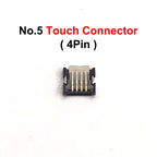 4/29/53Pin FPC Female Socket Motherboard Battery Holder Network Card Slot LCD Display Screen Flex Cable Connector For 3DS LL XL