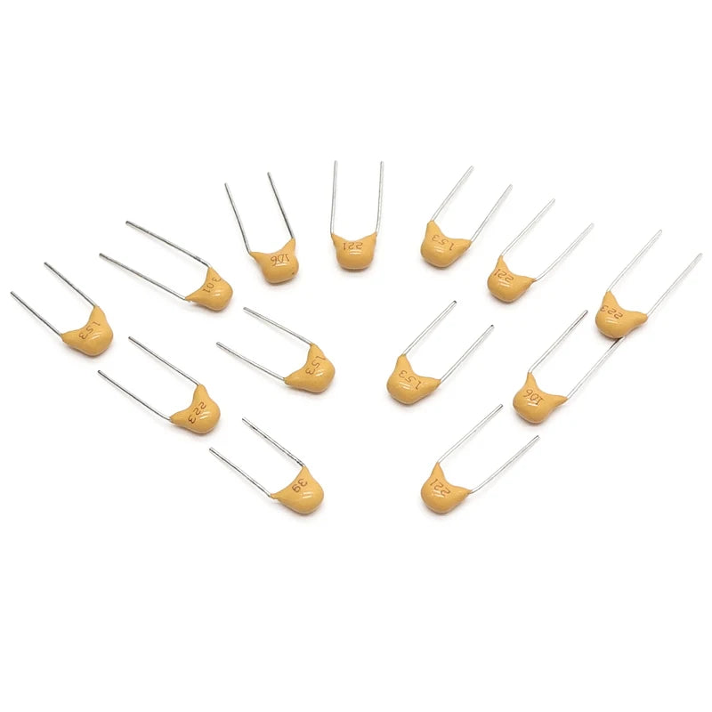 50Piece 50V 0.1uF~10uF Multilayer Ceramic Capacitor (104~106) 0.15uF 0.22uF 224 0.33uF 0.47uF 474 0.68uF 1uF 2.2uF 225 4.7uF 475