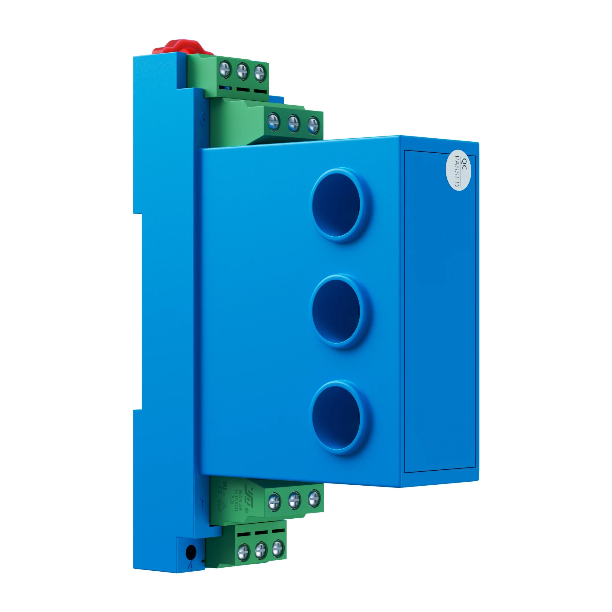 3 Phase Current Transmitter 4-20ma 0-5v 0-10v RS485 8mm Hole Three Phase Ampere Sensor Signal Transducer