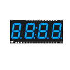 4 Bits Digital LED Display Module DIY Clock Electronic Kits 7 Segment 0.56 inch Time Clock Indicator with HT16K33 Driver Board