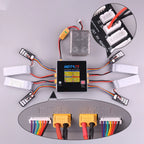 HOTA F6 QUAD-CHANNEL SMART Charger DC1000W 4*15A for Lipo LiIon NiMH Lipo Battery Balance Charger Discharger with USB 45W Type-C