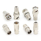 1pcs Adapter BNC To F TV Male Plug & Female Jack Straight Connector F To BNC RF Coaxial Connector Test Converter 50ohm KEBEIS