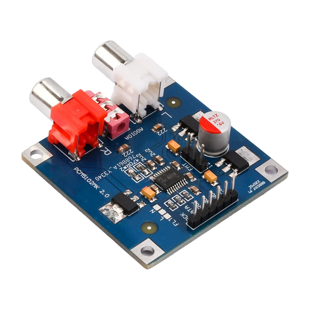 PCM5102 DAC Decoder I2S Player Assembled Board 32Bit 384K Beyond ES9023 PCM1794 Decoder Board Module