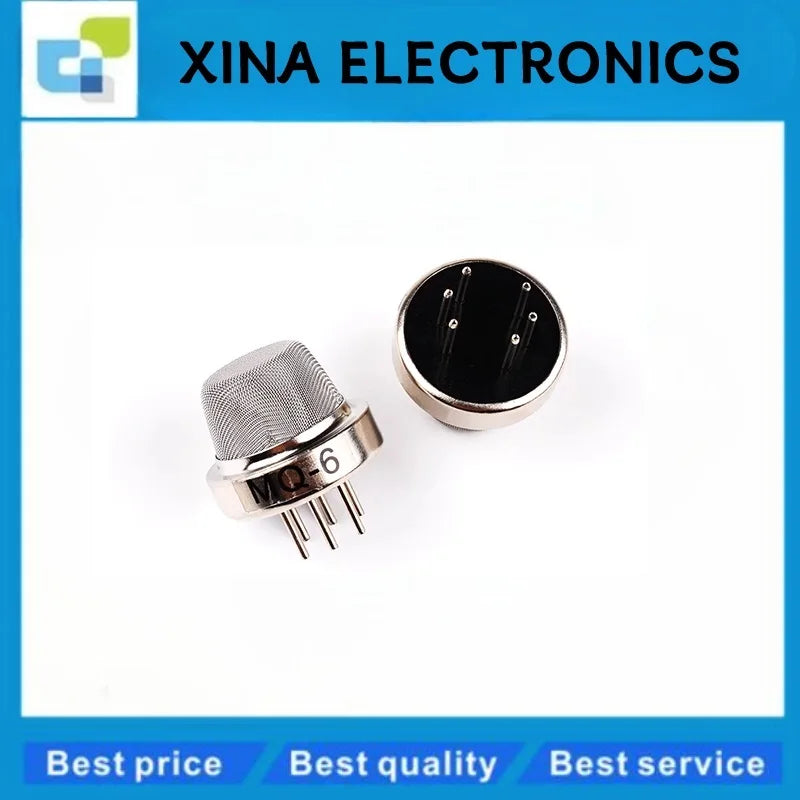 10Pcs Gas Sensor MQ-2 MQ-3 MQ-4 MQ-5 MQ-6 MQ-7 MQ-8 MQ-9 MQ-135 ORIGINAL ROHS Free Shipping