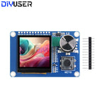 1.54 inch TFT LCD Display Module with EC11 Rotary Encoder Button, IIC/I2C SPI Interface 240x240 for ESP32 ESP8266 DIY