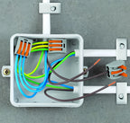 5/10pcs 222-412 222-413 222-415 WAGO Quick Wiring Terminal 2/3/5 Holes 0.08-4mm² Electrical Equipment Lever Wire Connector