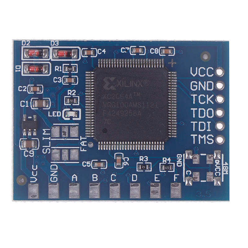 1Pcs Matrix Glitcher V1 Corona Crystals IC Chip For XBOX360 Host Self-Made Pulse Small Ic Blue Board With Crystal Oscillator