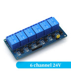 5v 12v 1 2 4 6 8 Channel Relay Module with optocoupler Relay Output 1 2 4 6 8 Way relay Module For Arduino In stock