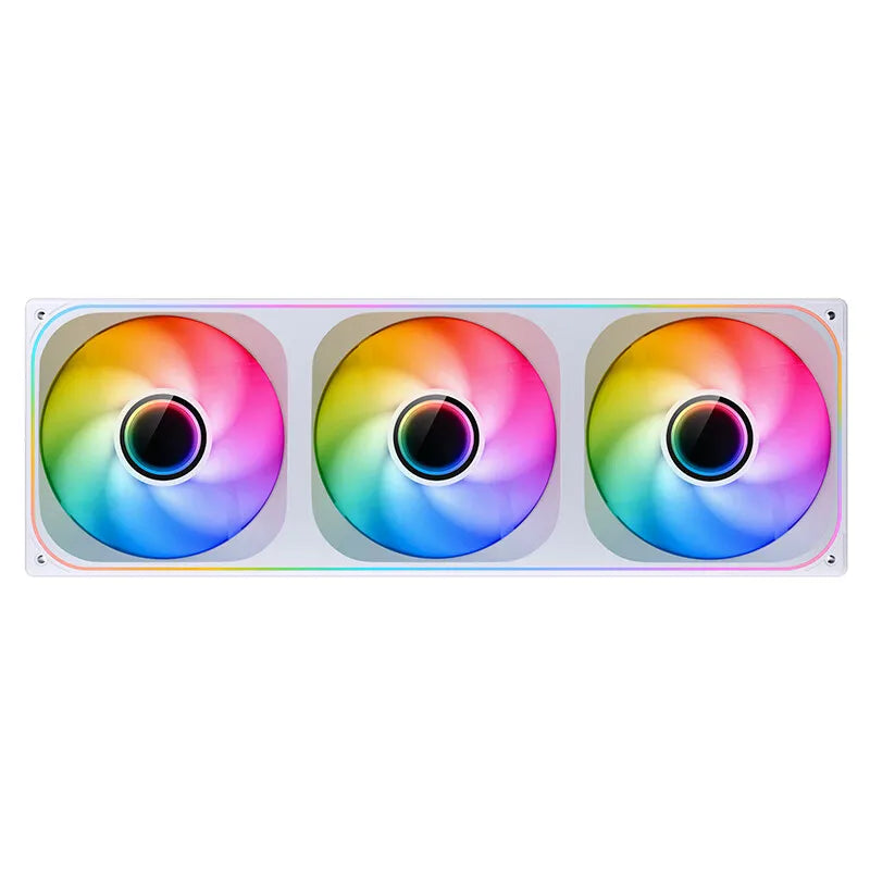 JONSBO ZA-140/420 Case Cooling Fan 140mm ARGB 3 Connected Bodies PWM Quiet Fan  Replaceable Fan Blades