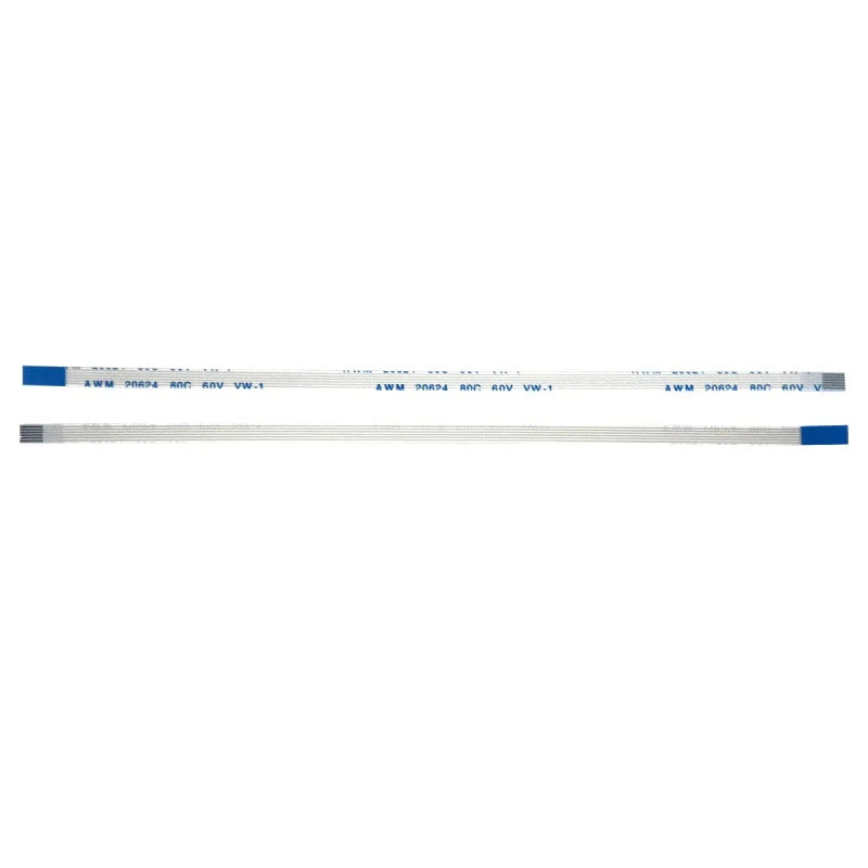 7Pin 1mm Pitch FFC FPC AWM 20624 80C 60V VW-1 FFC A B Type Flat Flexible Cable 500mm 600mm 700mm 800mm 1000mm Width 8mm