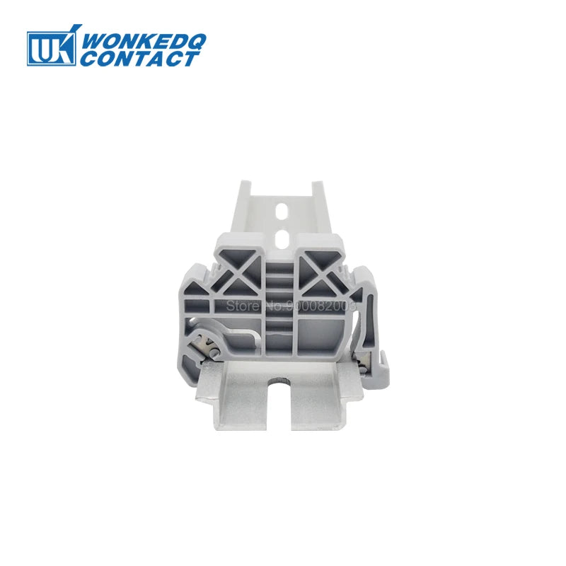 PT16-PE Ground Modular Din Rail Terminal Block, 16mm² Electric Cable Wire Connector, Earthing Push-in Terminals PT 16-PE