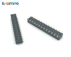 20pcs 2.54mm PH3.5 2x3P/5P/10P-40P Double Row Short Low Profile SMD Surface Mount Male Female PCB Pin Header Socket Connector