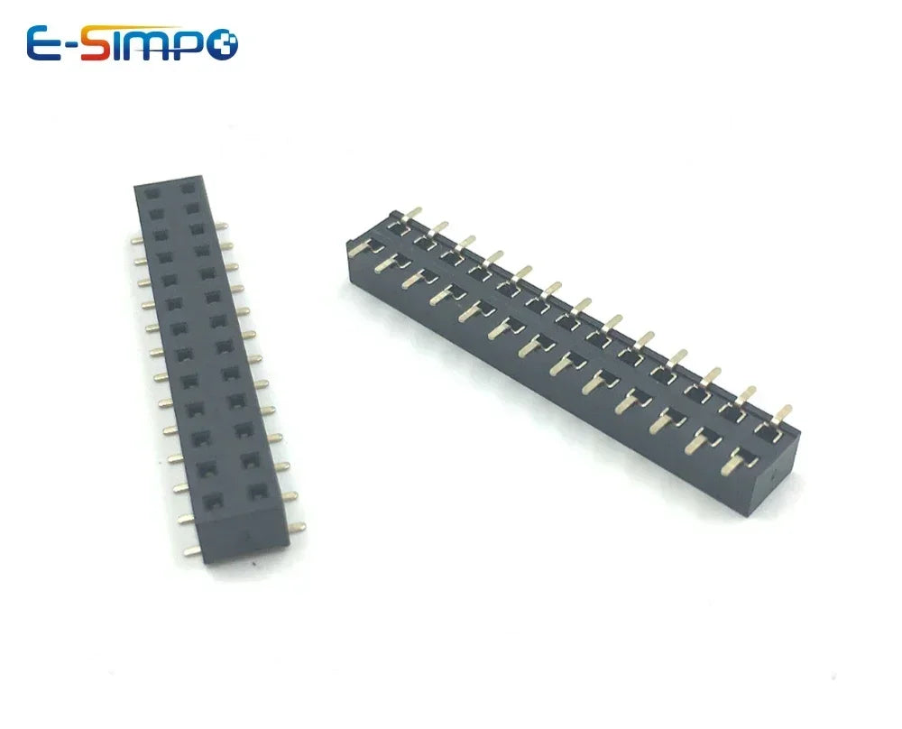 20pcs 2.54mm PH3.5 2x3P/5P/10P-40P Double Row Short Low Profile SMD Surface Mount Male Female PCB Pin Header Socket Connector