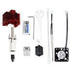 Upgrades V2 Hotend Kit For Bambu Lab P1P X1 P1S X1C Hot End Thermistor Bimetal Throat Bambulab Hardened Steel Nozzle Print Head