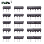 10pcs/200pcs 5PIN 6PIN 9PIN exclusion Network Resistor array DIP 220R 330R 470R 510R 560R 1K 1.5K 2K 2.2K 3K