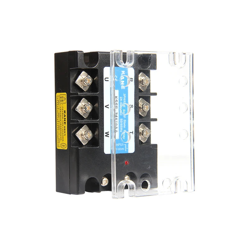 SYTH DC-AC 3-32V AC-AC 70-280V Three Phase SSR Solid State Relay 3P SSR Module 10A 25A 40A 60A 80A 100A 120A