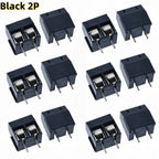 10/20PCS PCB Terminal Block Connector Pitch 5.0mm KF301 Straight Pin 2P 3P Screw PCB Terminal Blocks Connector Assortment Kit