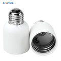 2PCS E40 To E27 Light Socket Adapter ExtenderLED PBT Porcelain Ceramic Mogul Highbay Base To Medium Screw Lampholder Converter