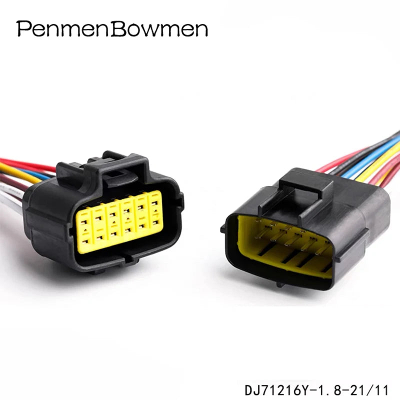 1 Set 1 2 3 4 6 8 10 12 16 Pin Car Truck Socket Oxygen Electrical Cable Connectors Waterproof Female Male Wire Harness Plug