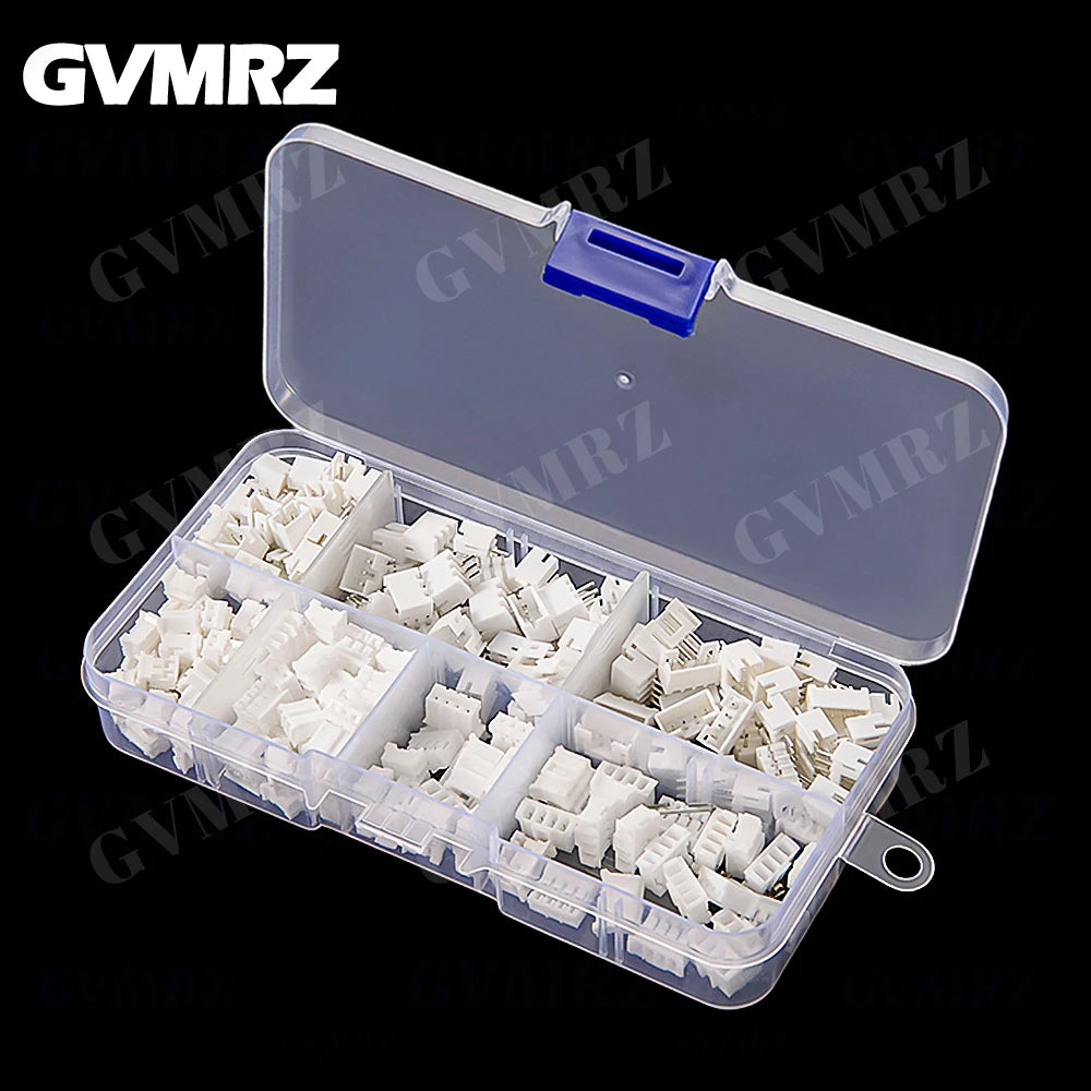 180PCS PH2.0 JST Male Female Plug Socket PH 2.0mm Connector kit Straight Pin 2P 3P 4P Pitch 2.0mm