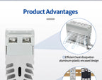 LCTC Solid State Relay DIN Installation DC-AC AC-AC DC-DC Single-Phase Relay With Radiator 10a15a25a40a SSR