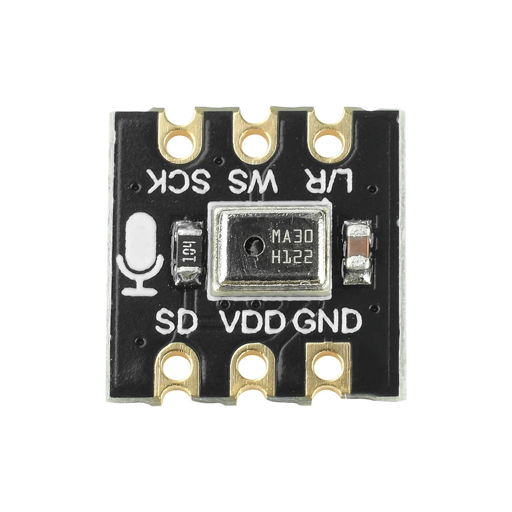 MS4030 Omnidirectional Microphone Module MEMS I2S Supports ESP32 INMP441 60Hz-15kHz  for Various Voice Capture Scenarios