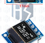 0.42" 0.42 Inch White OLED Display LCD Module 72X40 Serial Screen White Color I2C IIC/SPI Interface SSD1315 72*40 For Arduino