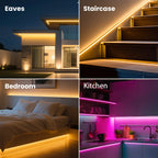 220V COB Strip White /Red /Ice Blue /Pink /Yellow /Purple Waterproof Home Decor Outdoor Lamp Flexible LED Neon Ribbon Light