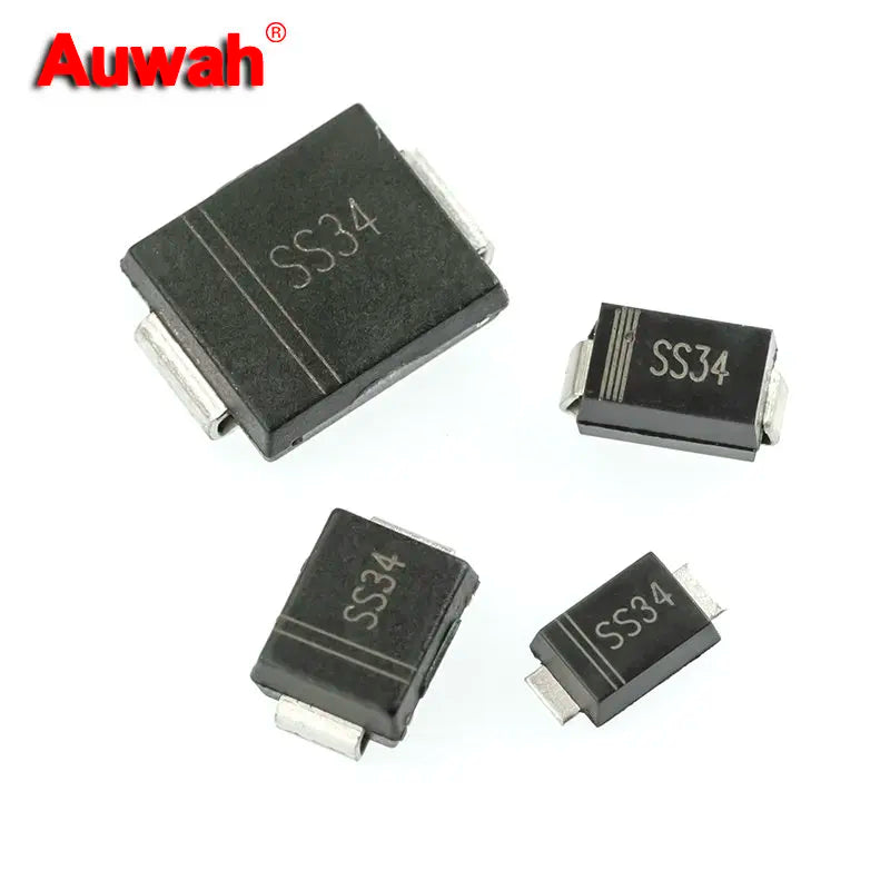 50pcs/lot SS12 SS14 SS16 SS24 SS34 SS36 SS54 SMD Schottky Diode SS120 SR540 SR240 1N5817 1N5819 1N5822 1N5824 SMA SMAF SMB SMC