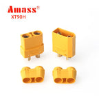 Amass10PCS XT90 connector 5 Pairs Amass XT90 connector XT90H Plug 4.5mm banana Male Female Adapter for RC Drone Car Lipo Battery