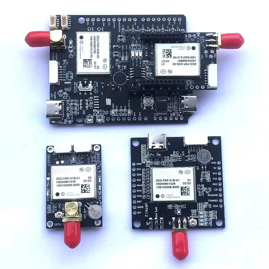 ZED F9P 01B 02B 04B Series High Precision Professional Grade LGA Dual Band GNSS Module  Develop Board  Module