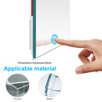 HOT DC12V-24V Dimmable Touch Sensor Switch For Single Color/ CCT Adjustable LED Strip Light Bathroom Mirror Backlight Switch
