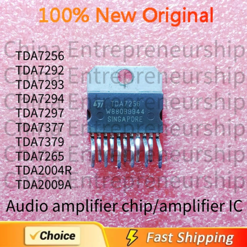 1 PCS TDA TDA7256 TDA7292 TDA7293 TDA7294 TDA7297 TDA7377 TDA7379 TDA7265 TDA2004R TDA2009A Audio amplifier chip/amplifier IC