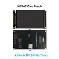 4.0 Inch 320X480 SPI TFT LCD Module ESP32 Display ST7796 TN Capacitive Touch LCD Screen for Arduino/Mega2560/C51/STM32//ESP32