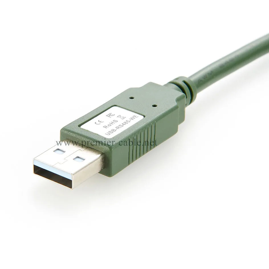 USB-RS485-WE-1800 Cable USB A to RS485 Serial Converter Cable Wire End Serial Cable with Chip RS485 Cable for Windows Android