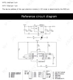 ADXL345 IIC /SPI Digital Inclination Sensor Acceleration Module Factory Direct Sales