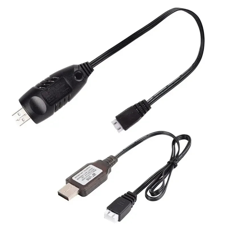 7.4v Charger XH-3P 2S Lipo Battery Fast Charging Electric for Cars RC Drone Toys Spare parts USB Charger 2000/1000/500mA