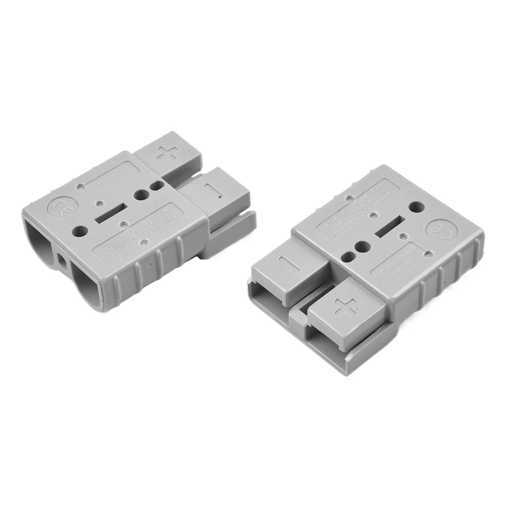 1 Set 50A Twin Dual Flush Mount Bracket For Anderson Plug Connector Flush Mounts Brackets Panel Cover For Caravan Yacht Panels