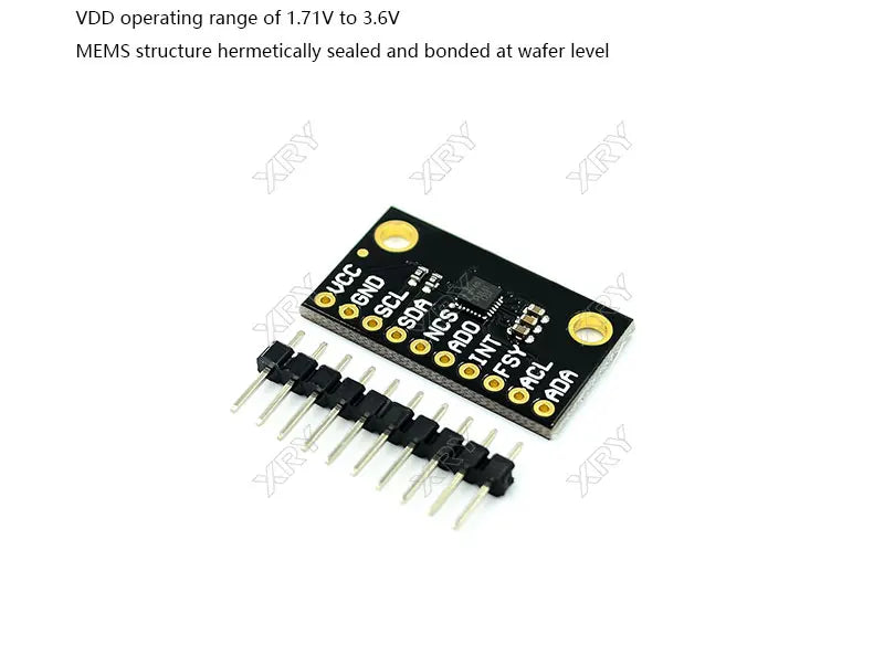 XRY ICM-20948 Sensor Module 9 Axis MEMS Motion Tracking Device Sensor Low Power Integrated Circuits ICM20948