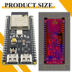 ESP32-S3-DevKitC-1 Development Board Kit With 2.8 Inch TFT LCD BT 2.4G Wifi Module 8MB PSRAM 16MB FLASH N16R8 42Pin CH340C TypeC