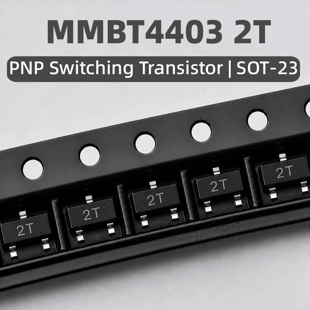50~3000PCS MMBT4401 2X MMBT4403 2T MMBT5401 2L MMBT5551 G1 SOT-23 SMD NPN PNP BJT Switching Transistor