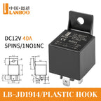 LANBOO 40A High Power Automotive Relay Car Control Relay for 12V/24V Vehicles for Automotive Use