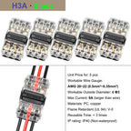 Cable Terminal Electric Wire Connector Clamp Block Quick Splice Scotch Lock Crimp for LED Car Wiring Joint Kit Tool Accessories